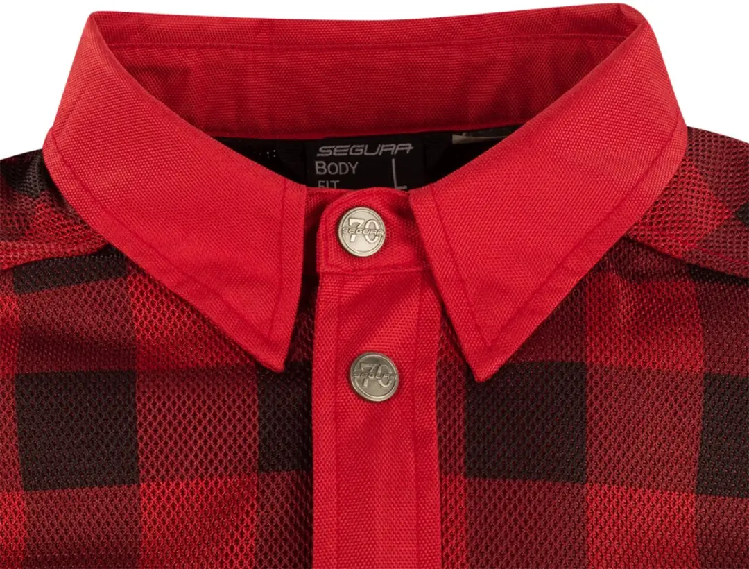 Segura Jovan Jas Zwart/Rood - 3XL