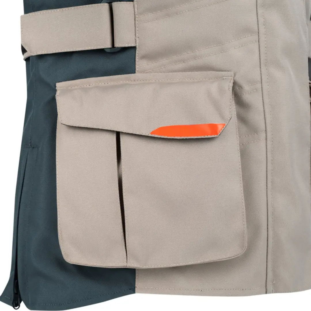 Bering Lady Siberia Jas - T0 - Beige/Grijs/Oranje