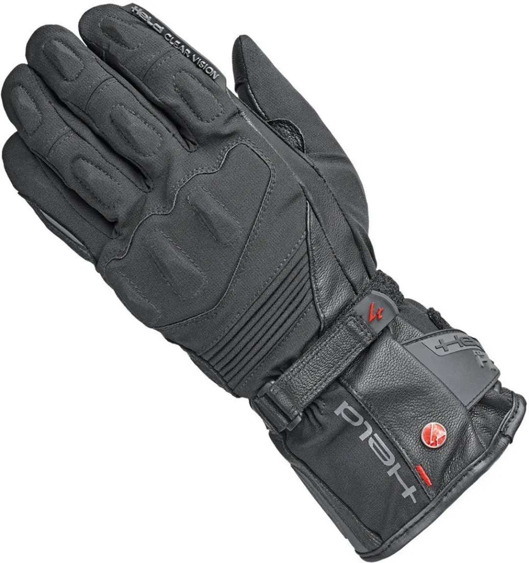 HELD SATU 2IN1 Gore-Tex® motorhandschoenen + Gore 2in1 TECHNOLOGY Zwart D-6 Dam