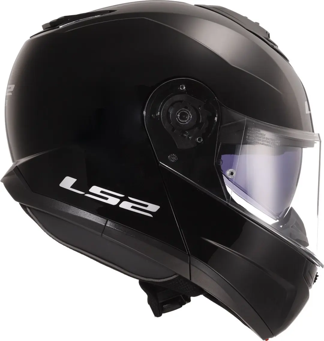 LS2 FF908 Strobe II Systeemhelm - XXXL - Glanzend Zwart