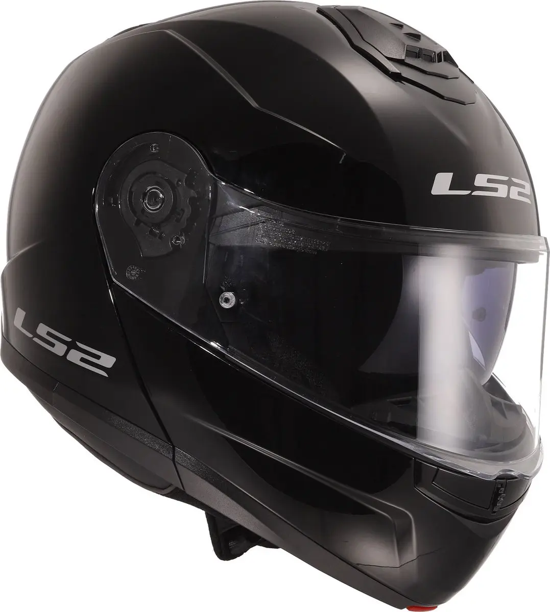 LS2 FF908 Strobe II Systeemhelm - XXXL - Glanzend Zwart