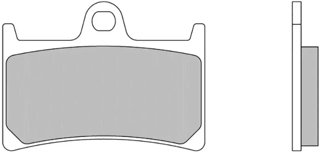 Brembo 07.YA23.RC Gesinterde Remblokken - Transparant
