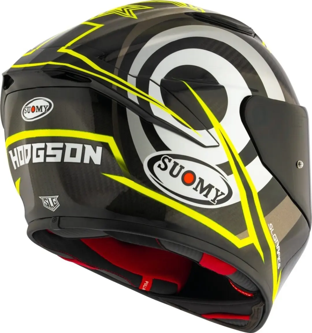 Suomy TX-Pro Neil Hodgson Replica Integraalhelm XL - Zwart/Geel