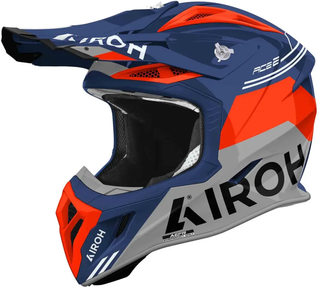 Airoh Aviator Ace 2 Fury Motocrosshelm L