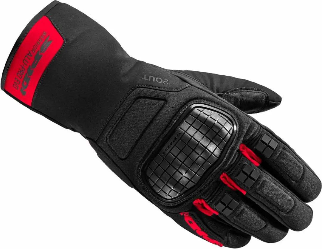 Spidi Alu-Pro Evo Handschoenen Zwart Rood