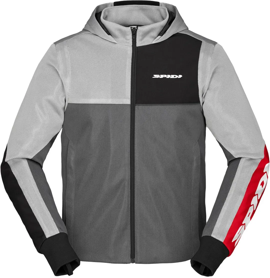 Spidi Hoodie Net Jas Rood
