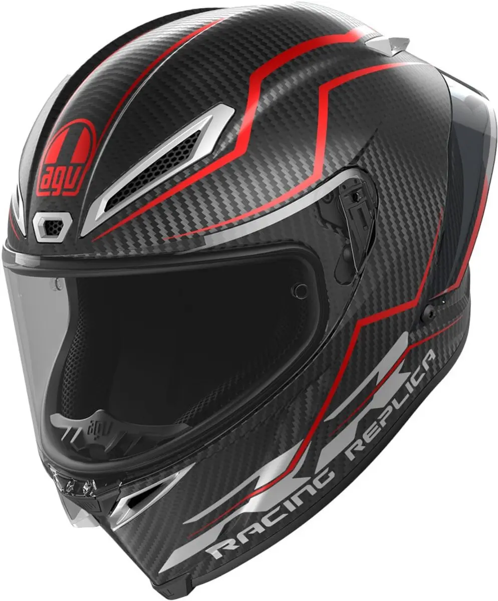 AGV Pista GP RR Performante Carbon Zwart Rood Integraalhelm