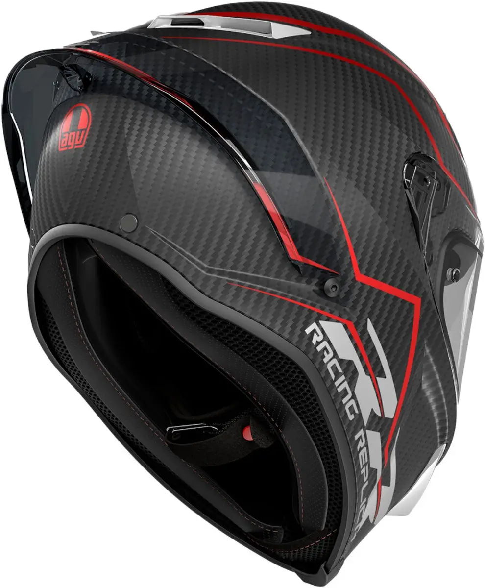 AGV Pista GP RR Carbon Integraalhelm - XL - Zwart/Rood