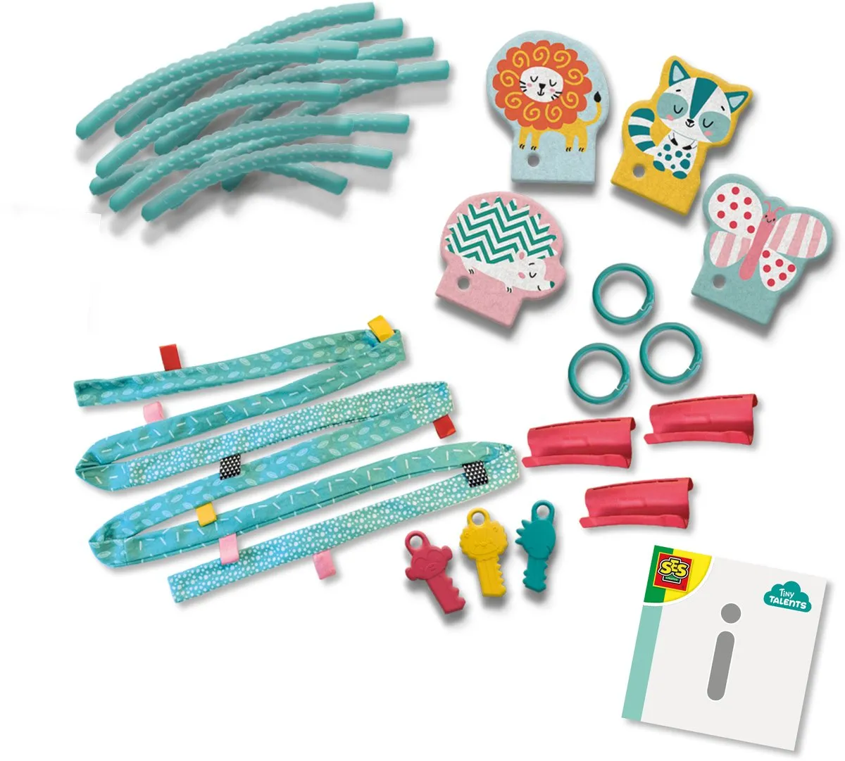 SES Creative Tiny Talents Sense Around Activiteiten Ring - Baby Speelgoed