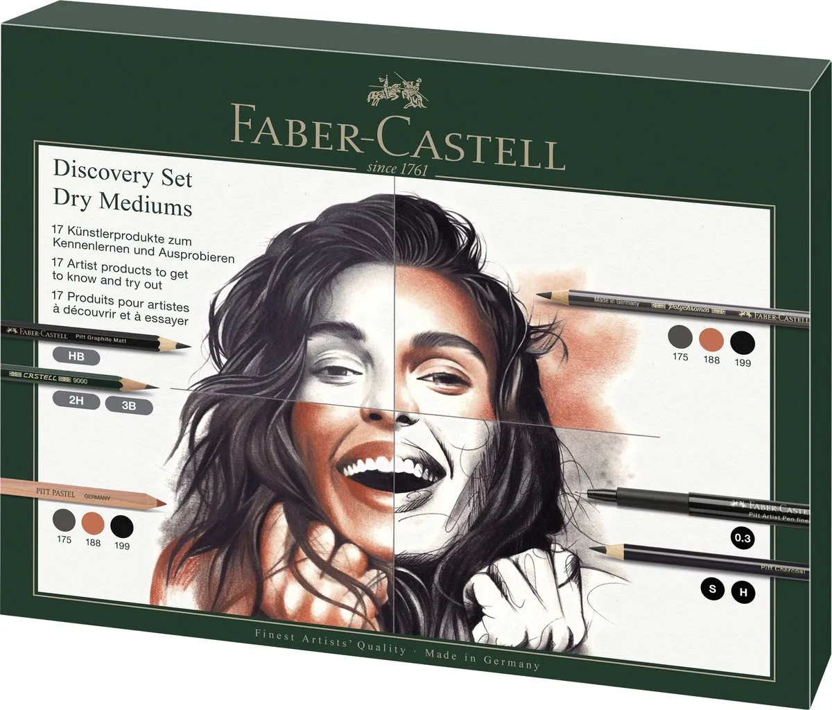 Faber-Castell Pitt Monochrome Discovery Set