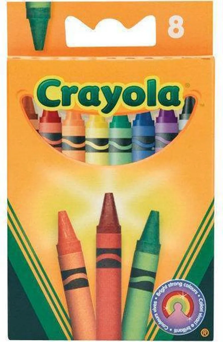 Crayola Wasco's - 8 Stuks Multi