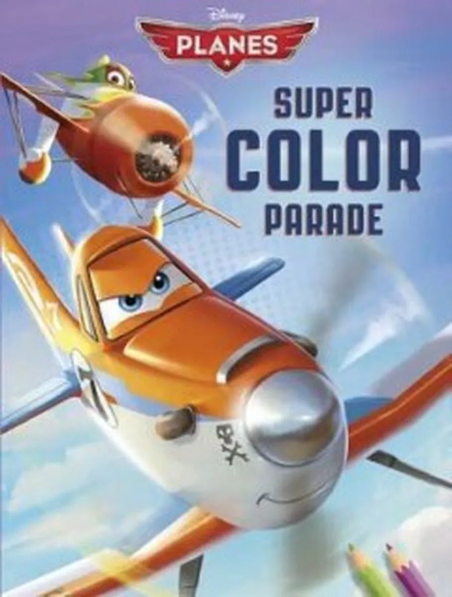 Disney Super Color Parade Kleurboek - 64 Pagina's - Multicolor