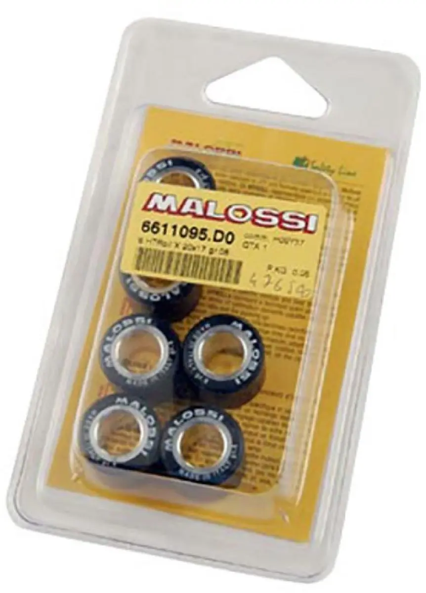 Galet rouleau de variateur Malossi pour Scooter Malaguti 125 Madison R 1999 à 2