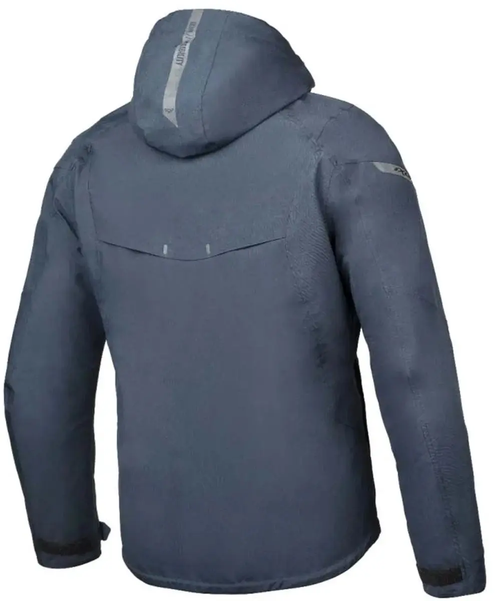 IXON Burning Waterdichte Motorjas - Marineblauw L
