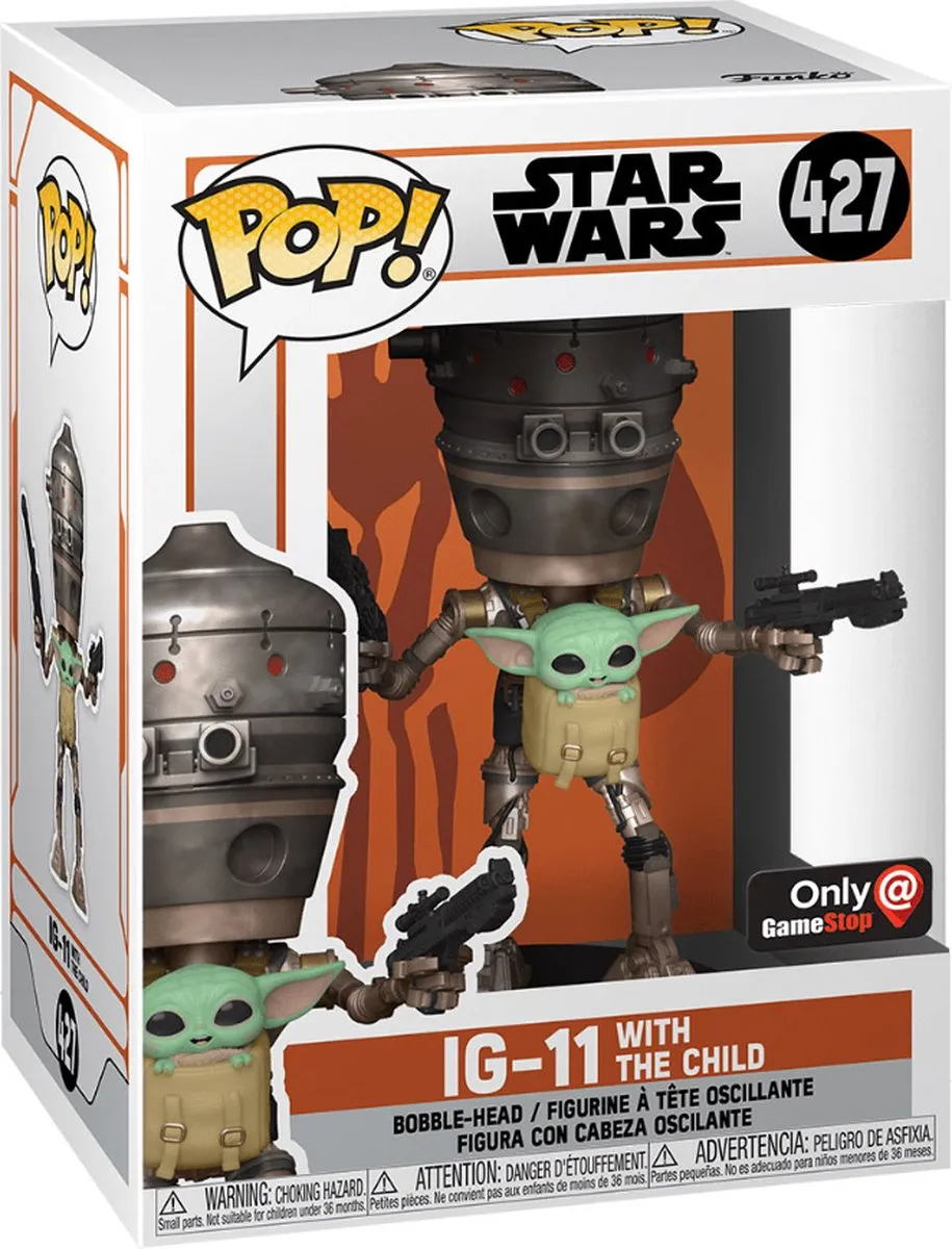 Funko The Mandalorian POP! #427 IG-11 met Kind