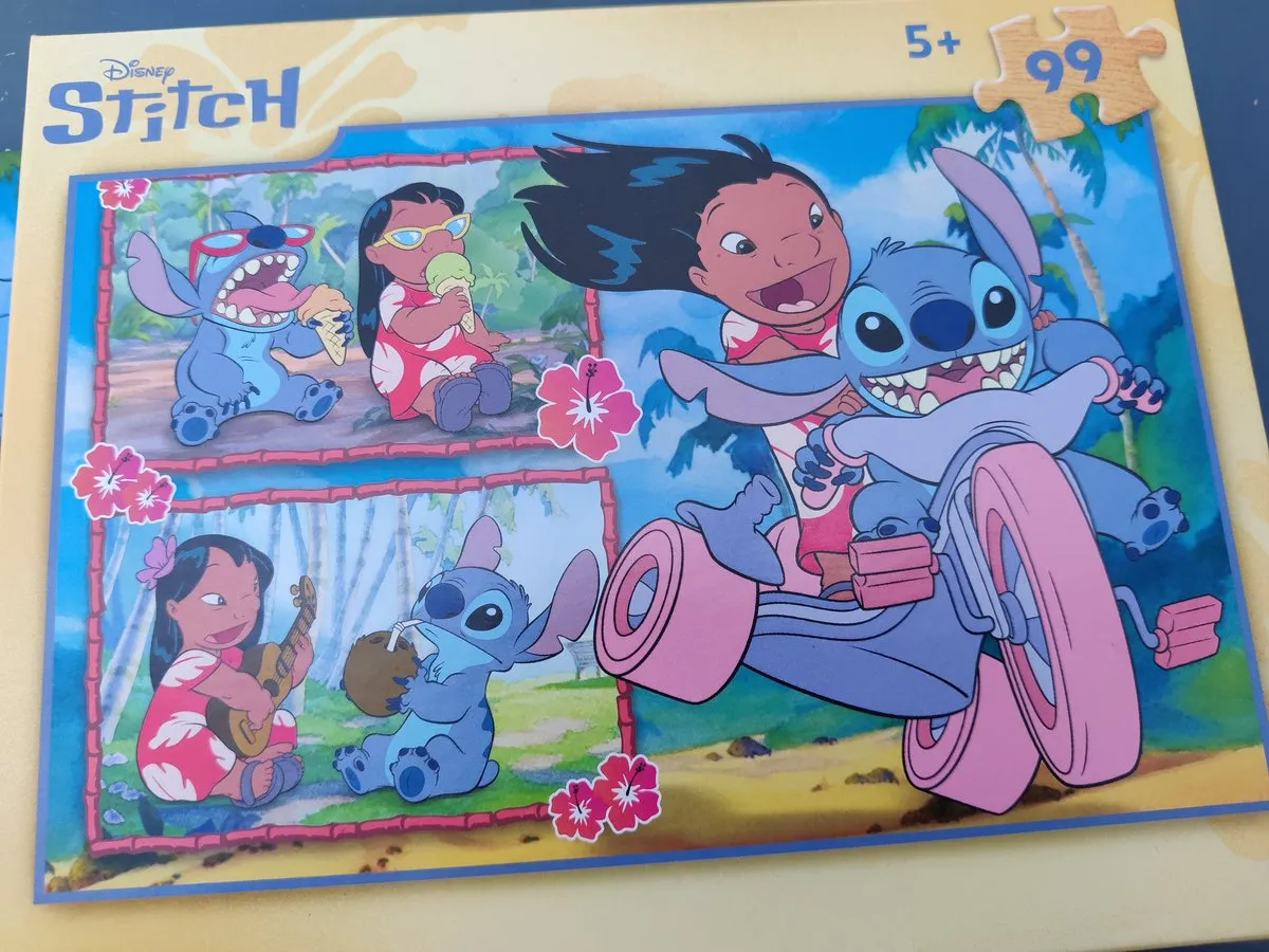 Disney Stitch Puzzel - 99 Stukjes - afbeelding 2 van 2