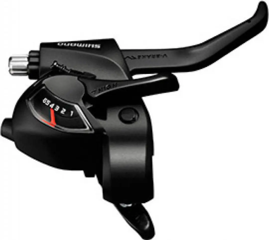 Shimano ST-EF41 6S Remgreepversteller - Rechts - Zwart - afbeelding 6 van 6