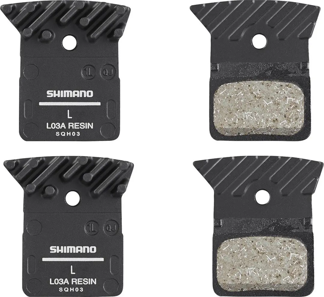 2 sets Shimano L03 / L05A Resin Schijfremblok Disc
