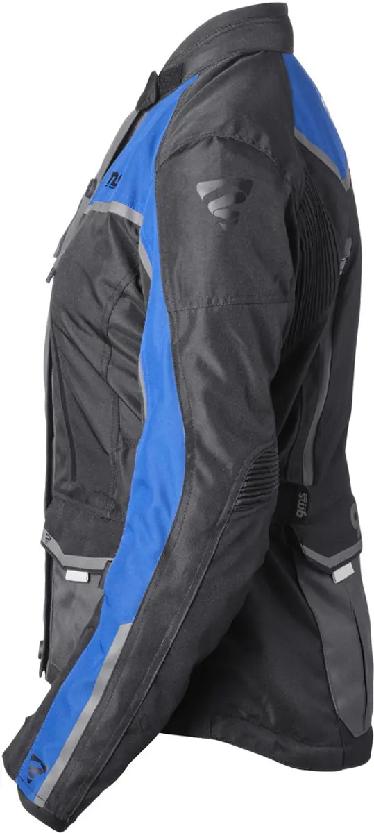 Gms Twister Neo Dames Motorjas - Zwart/Blauw - L