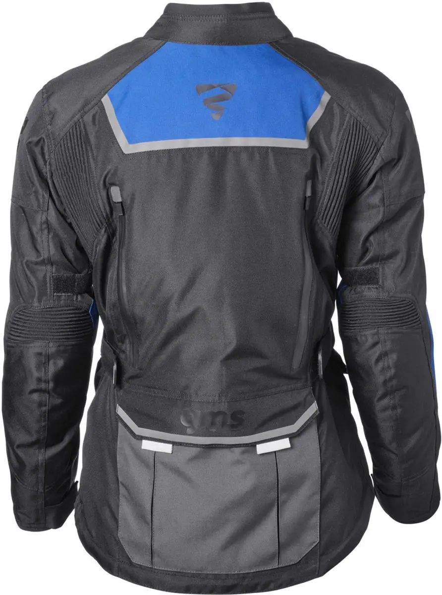 Gms Twister Neo Dames Motorjas - Zwart/Blauw - L