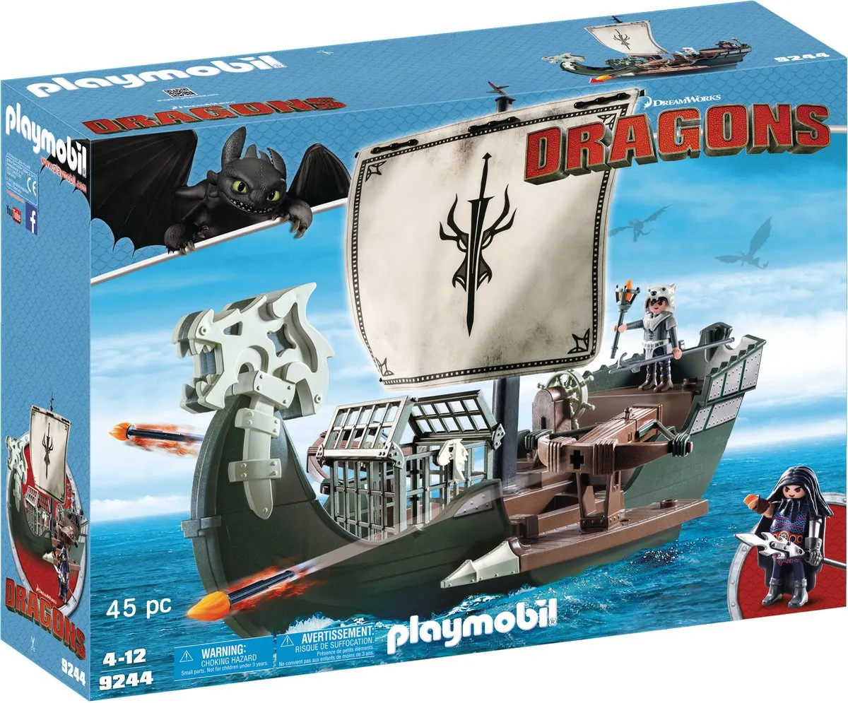 Playmobil Drako's Schip 9244
