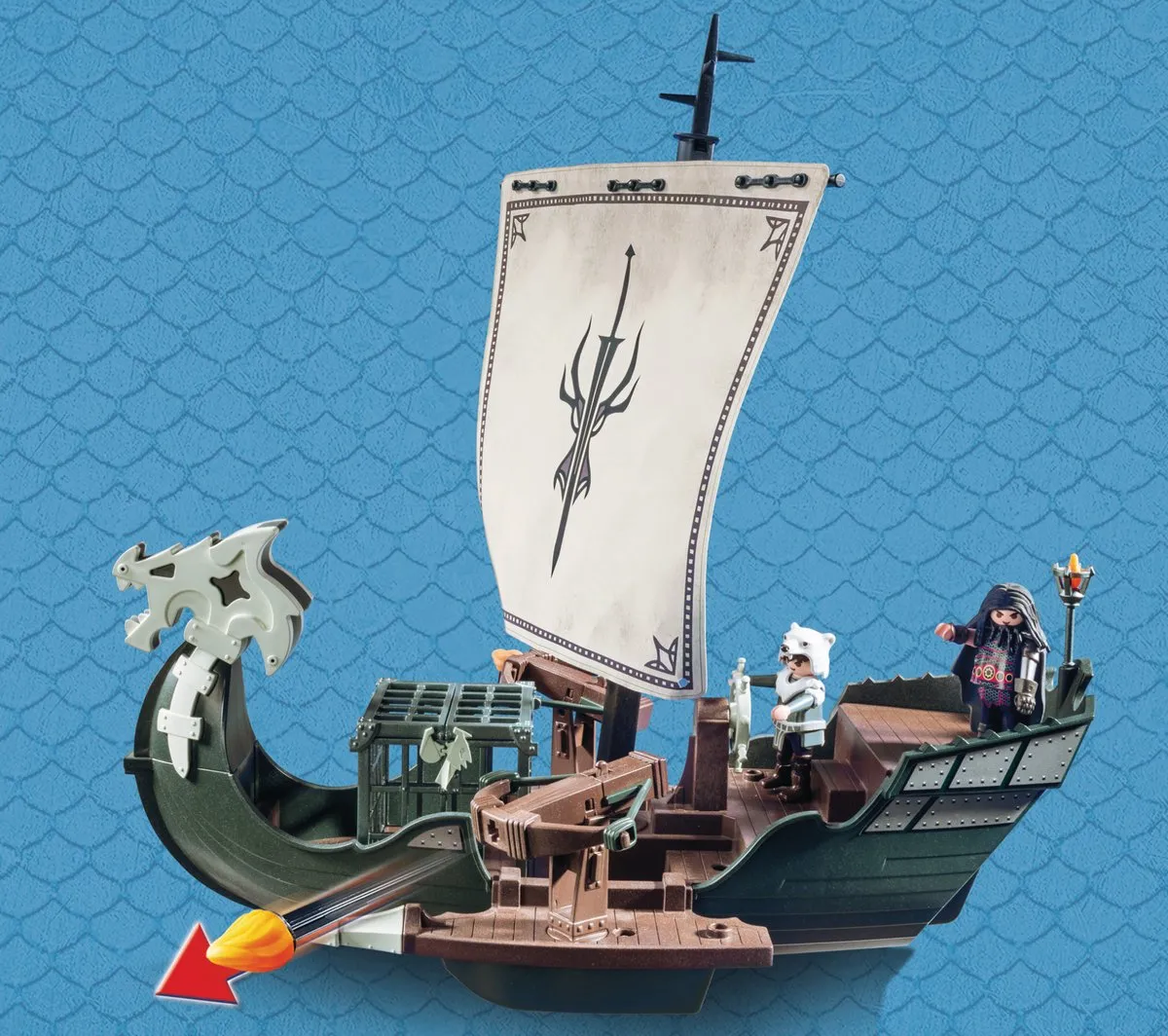 Playmobil Drako's Schip 9244