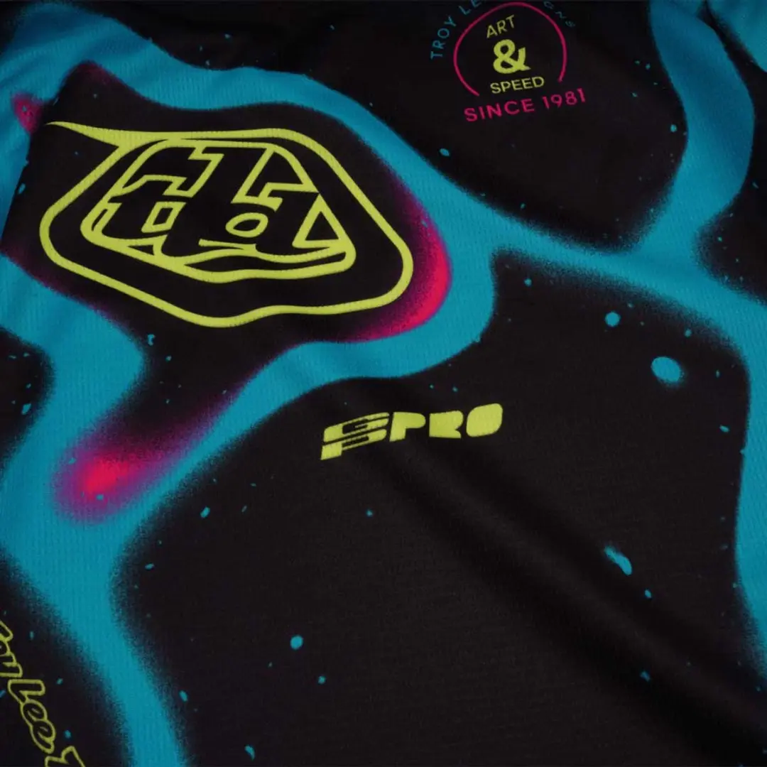 Troy Lee Designs GP Pro Membrane Jeugd Motocrosstrui - Zwart/Geel XL