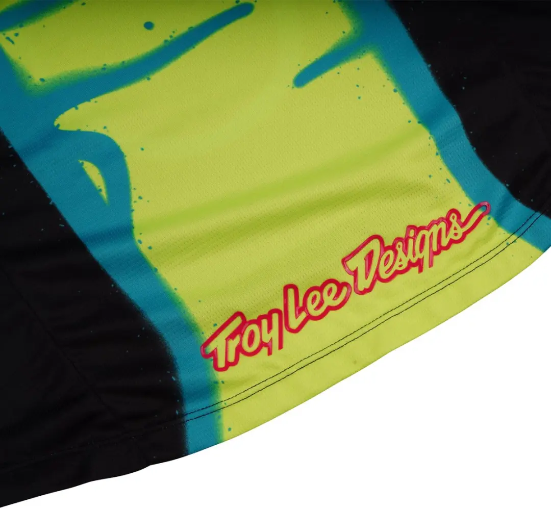Troy Lee Designs GP Pro Membrane Jeugd Motocrosstrui - Zwart/Geel XL