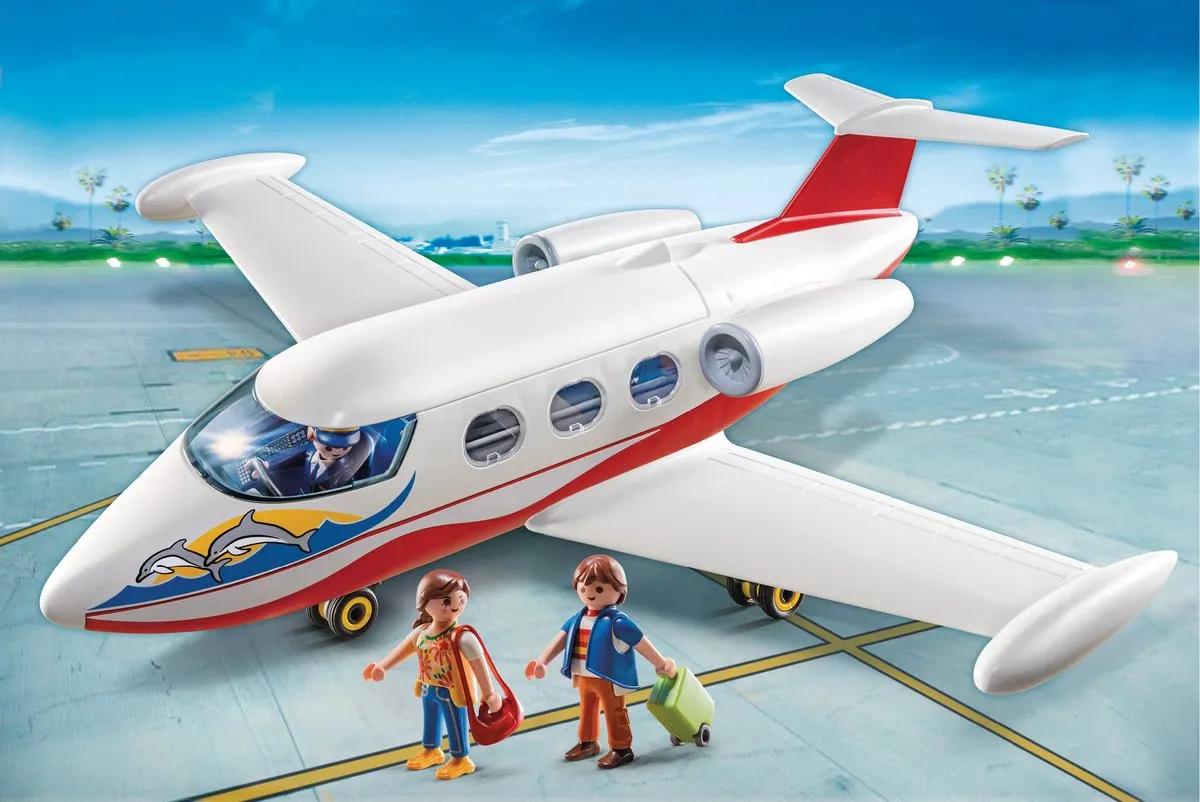 Playmobil Summer Fun Vakantievliegtuig 6081 - Multicolor