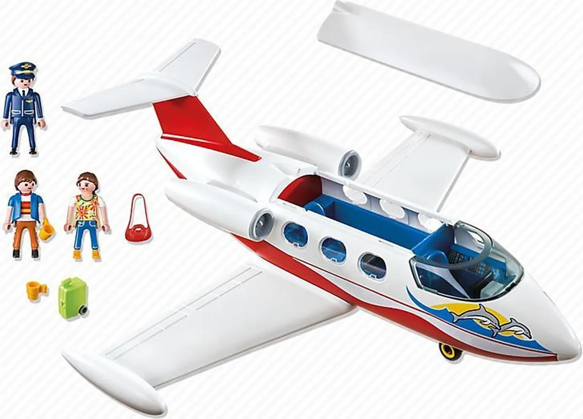Playmobil Summer Fun Vakantievliegtuig 6081 - Multicolor