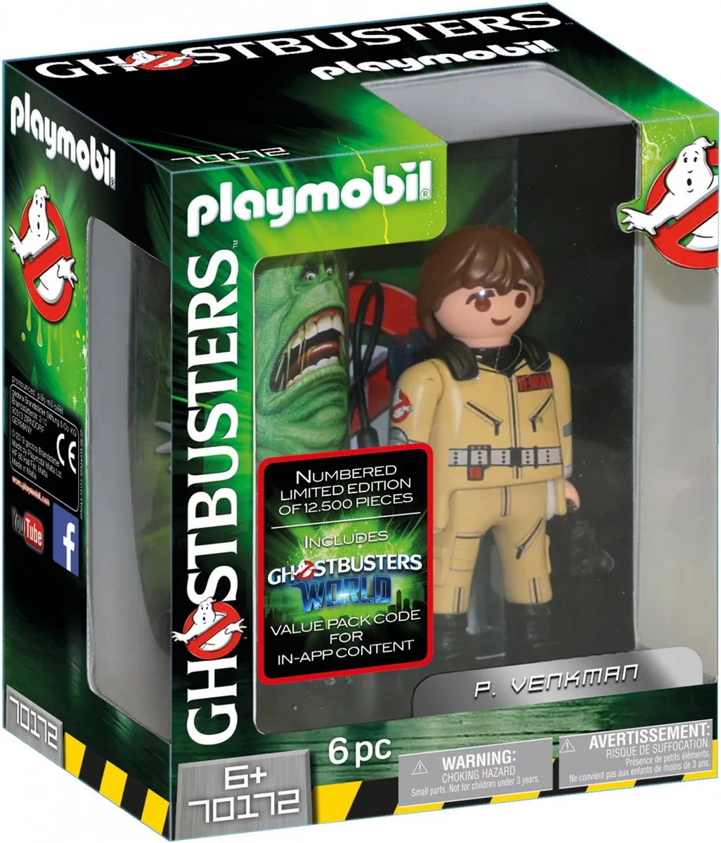 Playmobil Ghostbusters Collector's Edition Venkman - 70172