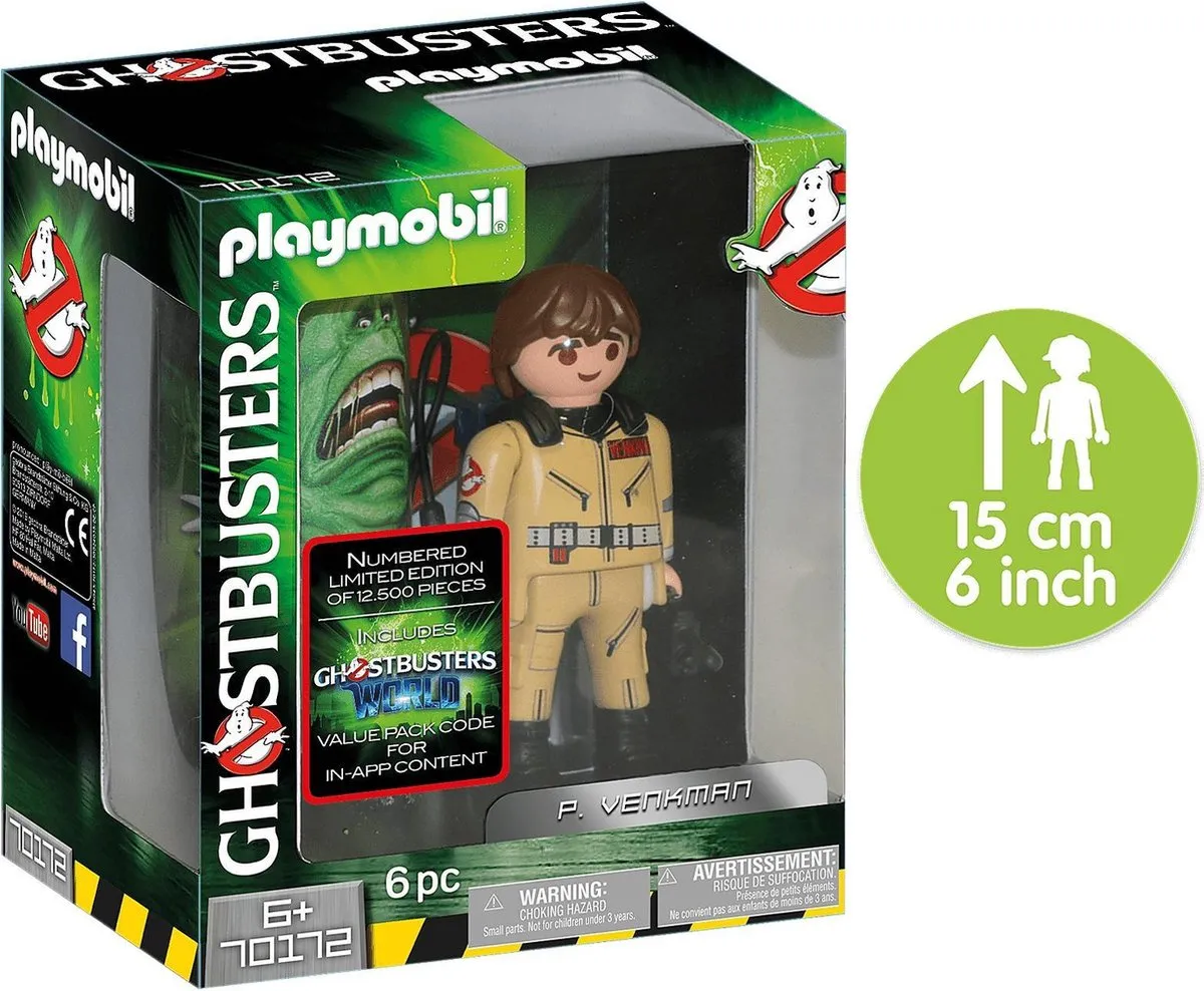 Playmobil Ghostbusters Collector's Edition Venkman