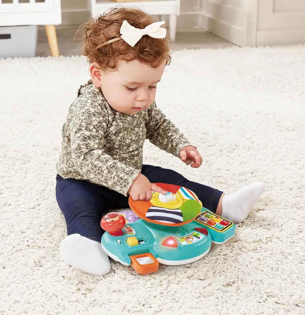 VTech Baby Toeter & Speel Stuurtje - Multicolor