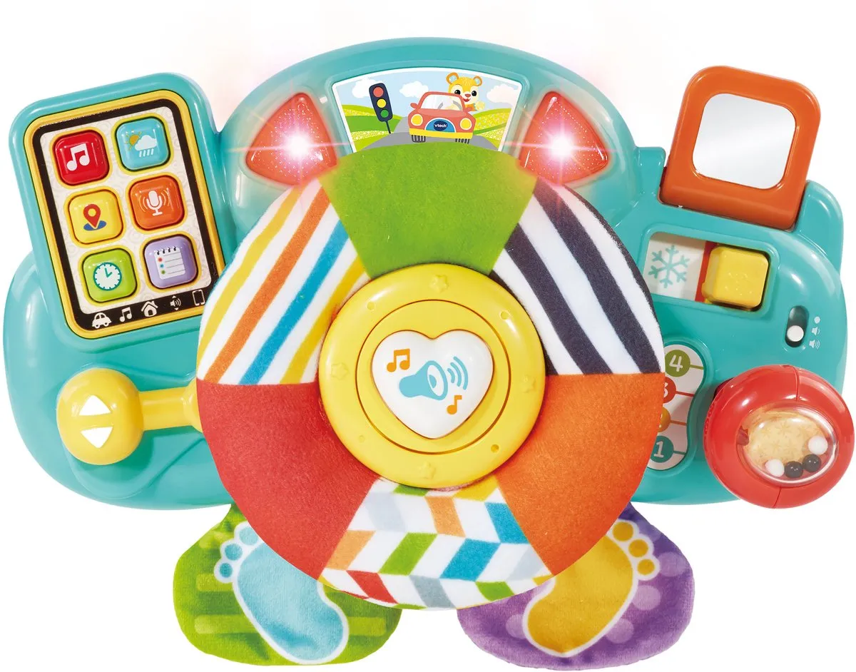 VTech Baby Toeter & Speel Stuurtje - Multicolor