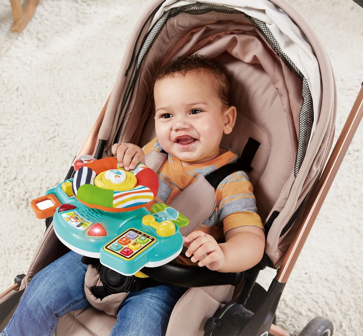 VTech Baby Toeter & Speel Stuurtje - Multicolor
