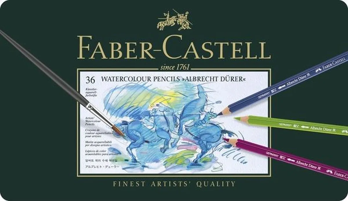 Faber-Castell Albrecht Dürer Aquarelpotloden 36 Stuks