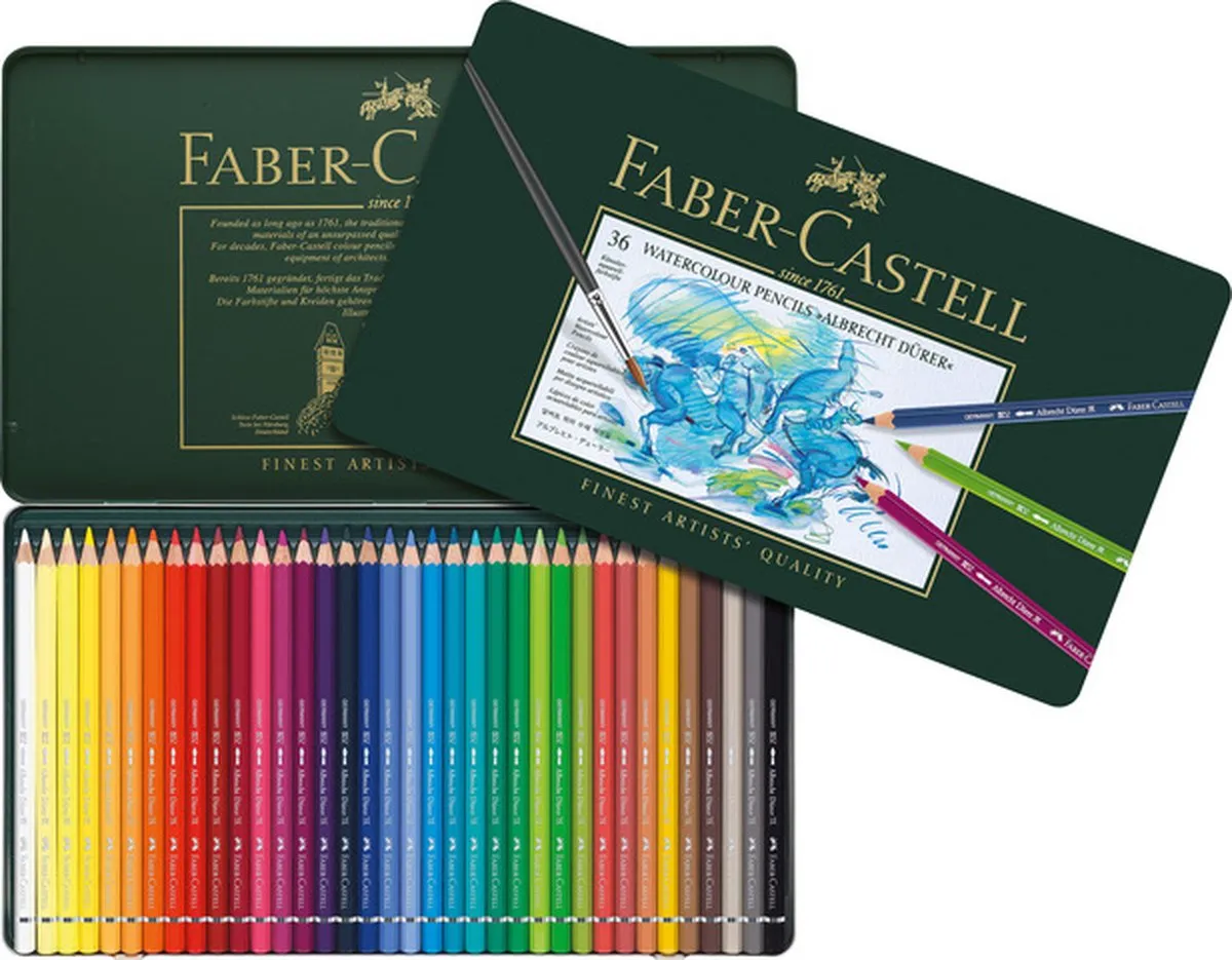 Faber-Castell Albrecht Dürer Aquarelpotloden 36 Stuks