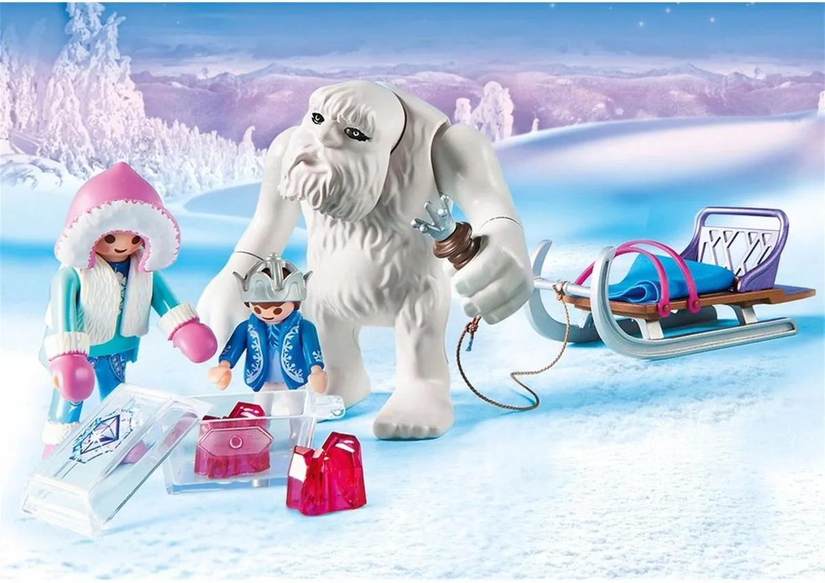 Playmobil Yeti met slee 9473