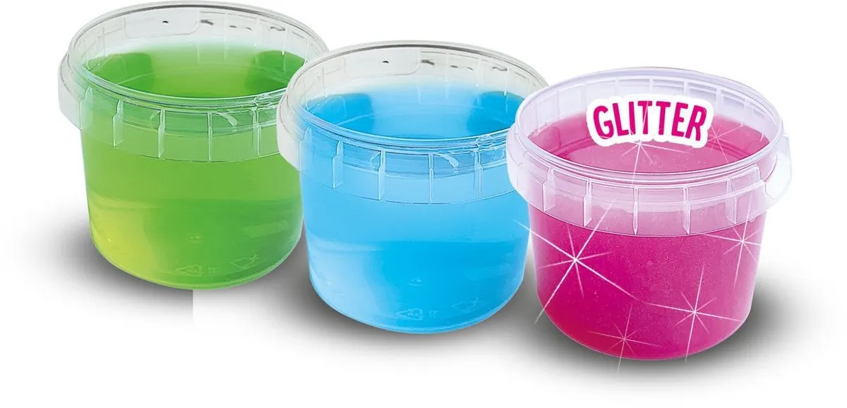 SES Creative Slime Lab Mix it - 3 Kleuren Slijmset