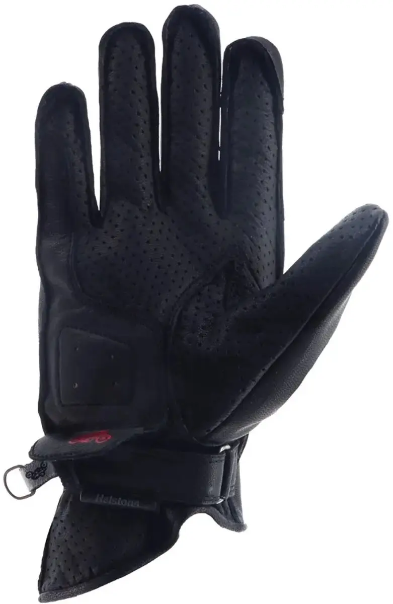 Helstons Rod Air Lederen Handschoenen - 9 Man - Zwart/Rood