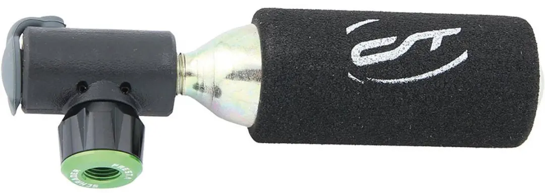 Contec CO2 Fietspomp Inflator Micro Zwart