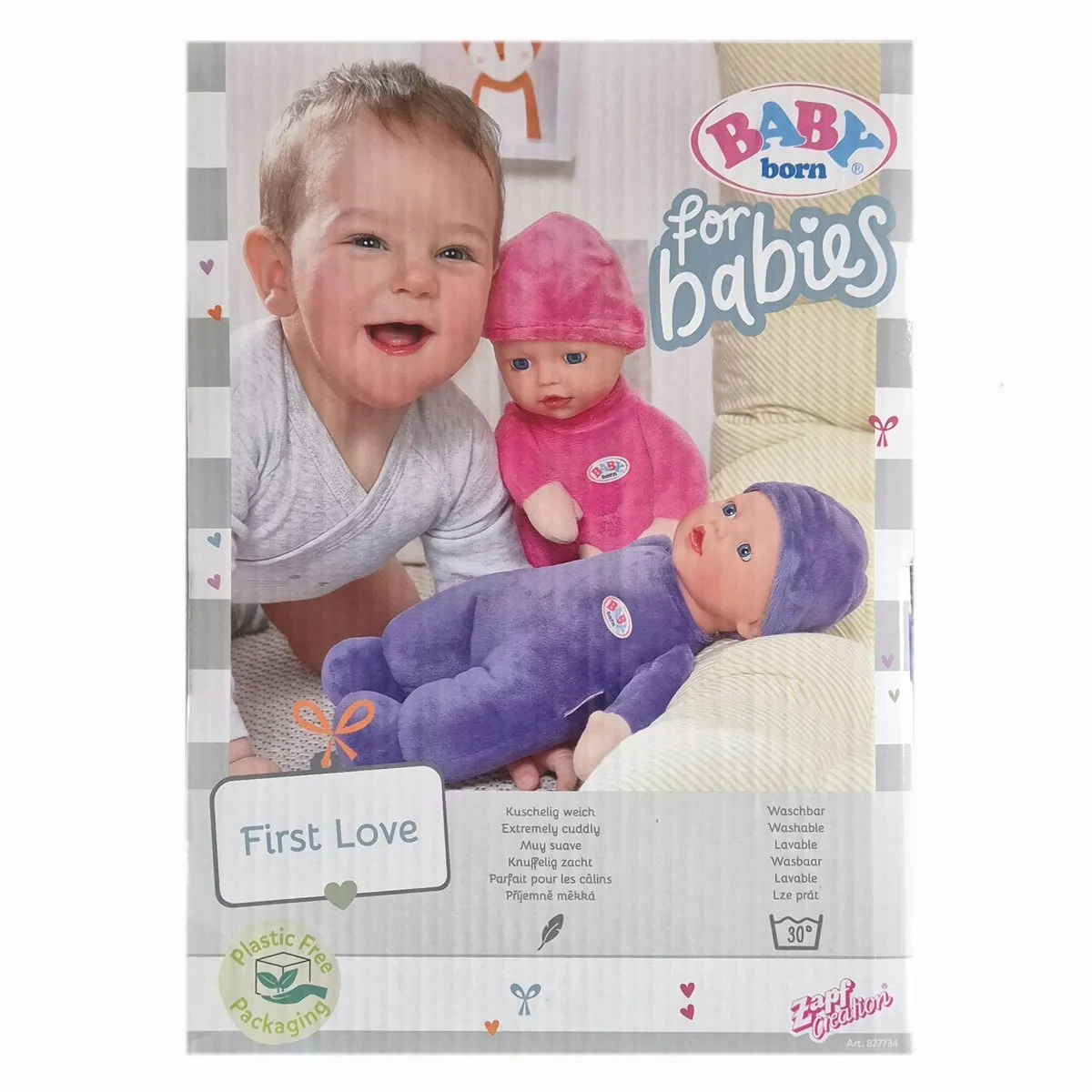 Baby Born First Love Pop - 30 cm - Paars