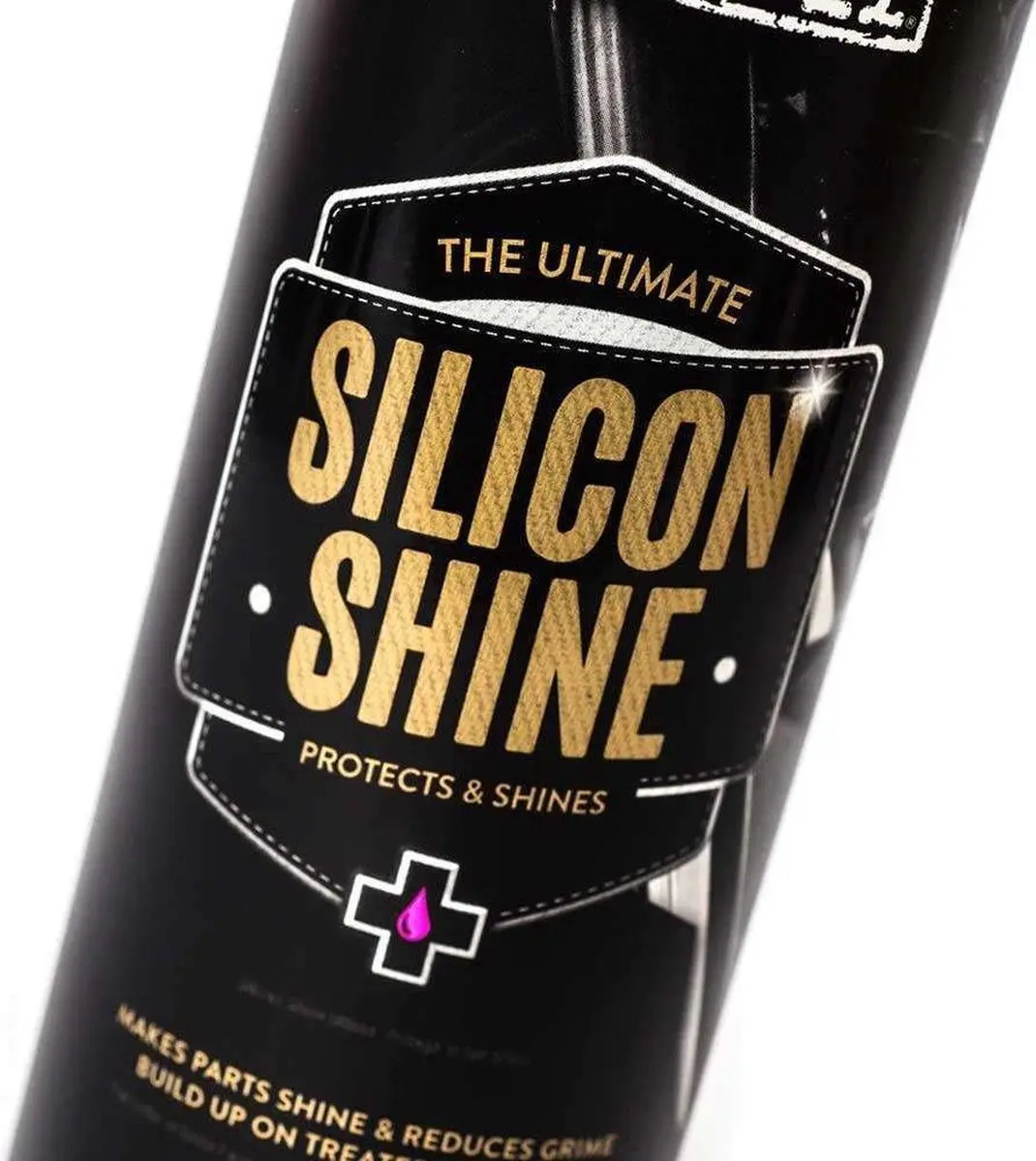 Muc-Off Motorcycle Silicone Shine Spray 500ml - Zwart