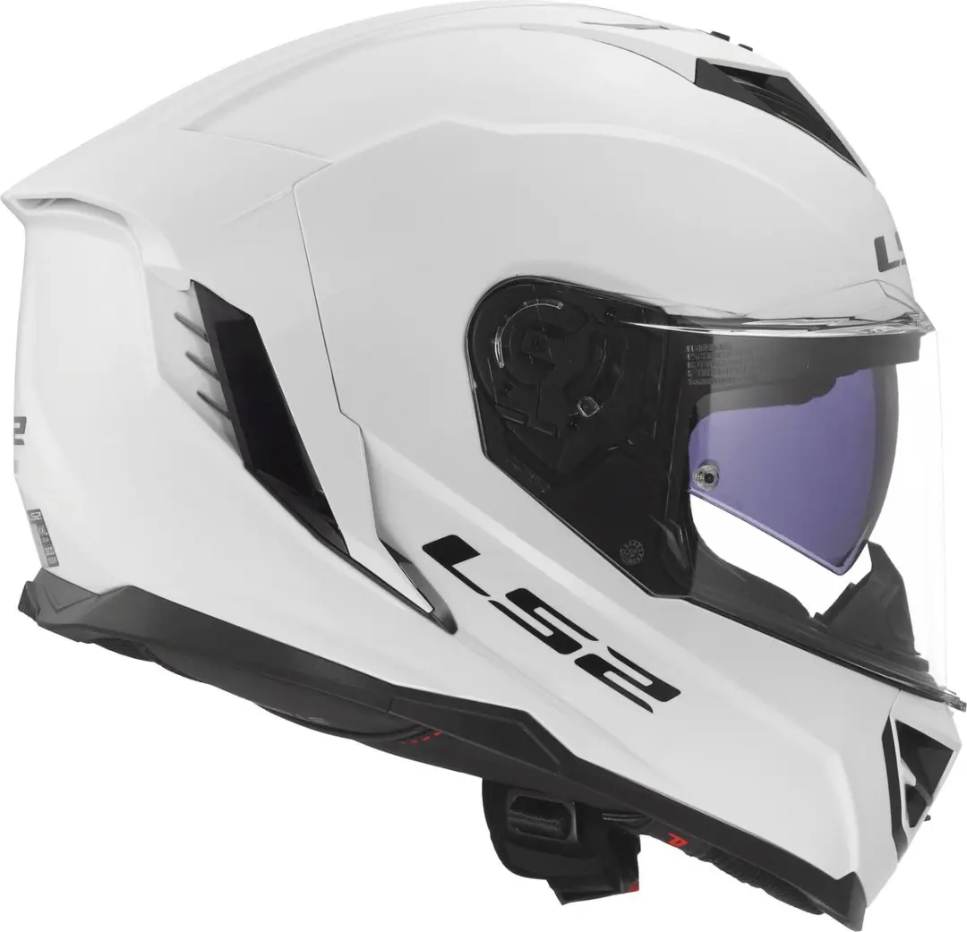 LS2 FF818 Storm III Helm - XS Wit