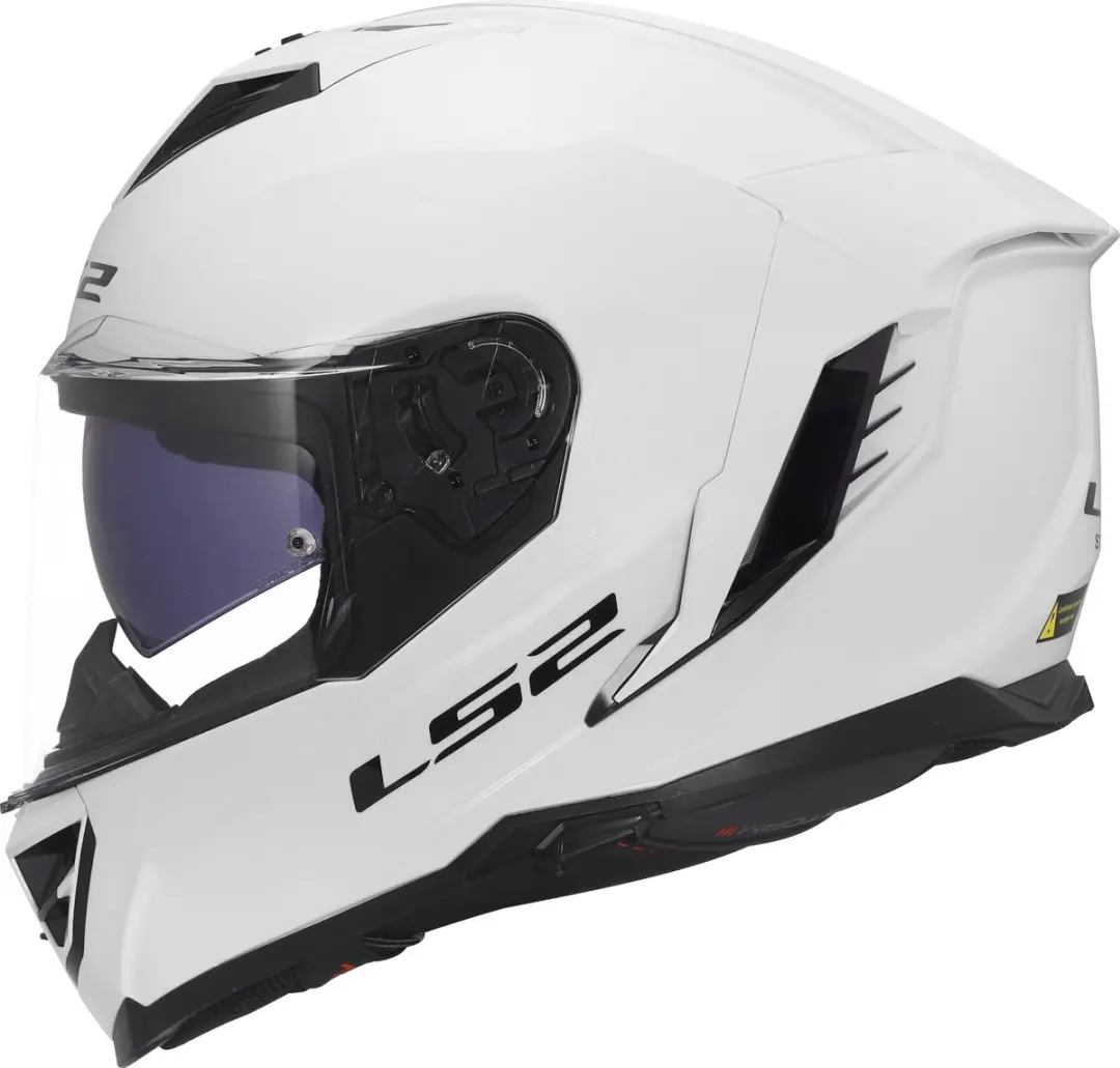 LS2 FF818 Storm III Helm - XS Wit