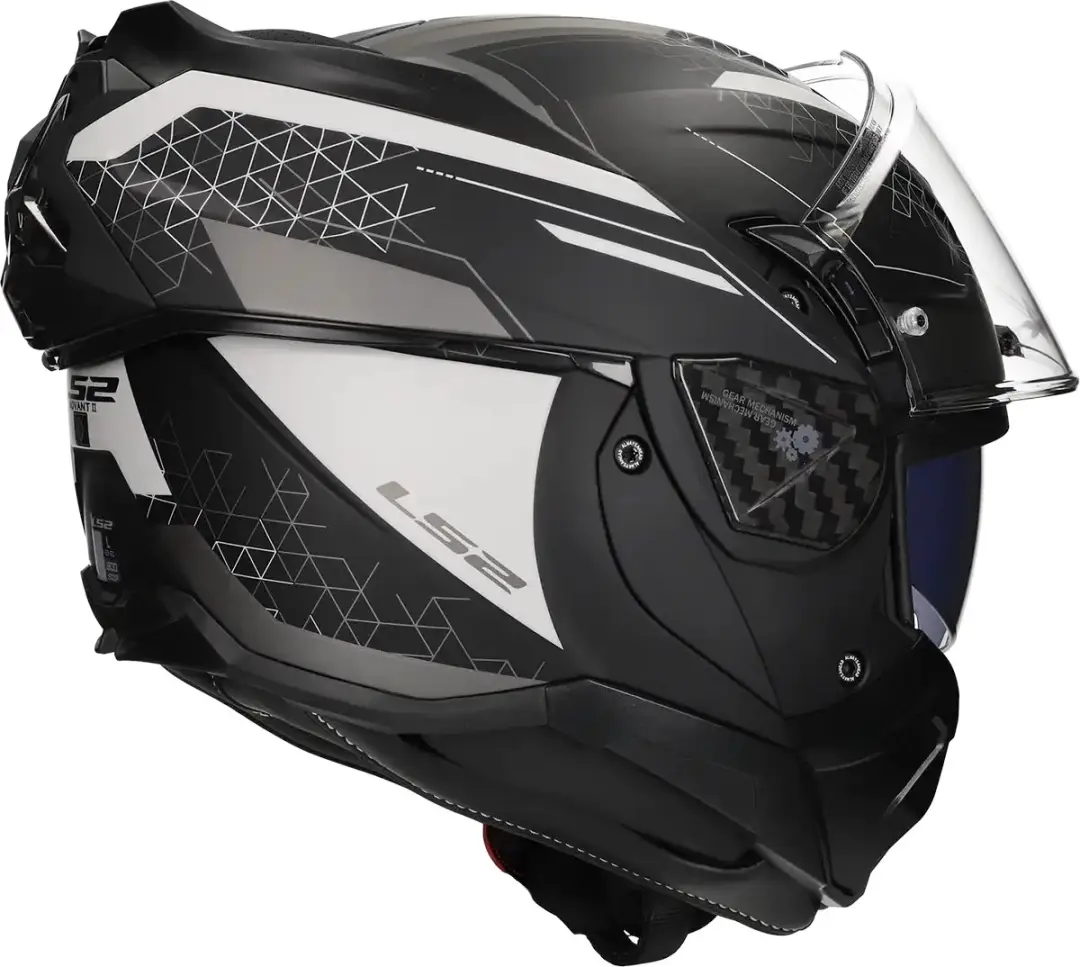 LS2 FF910 Advant II Systeemhelm - M - Astral Grijs