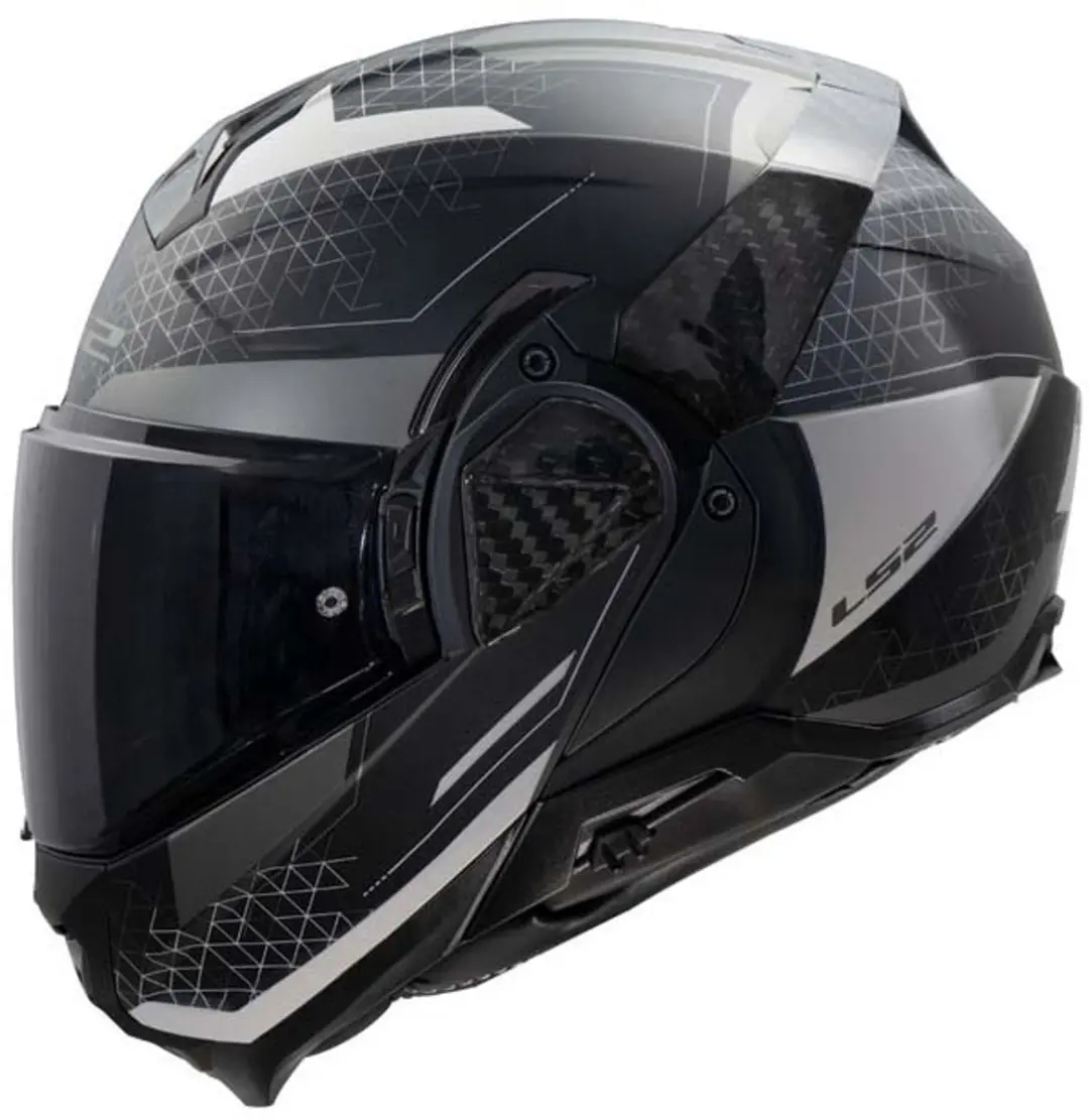 LS2 FF910 Advant II Systeemhelm - M - Astral Grijs