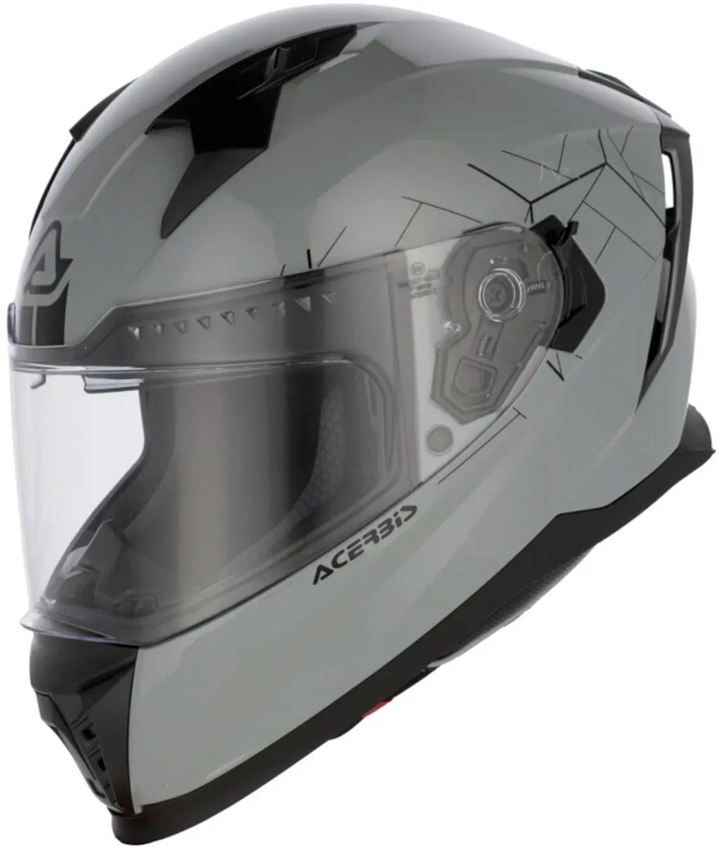 Acerbis X-Way Solid Grijs Systeemhelm