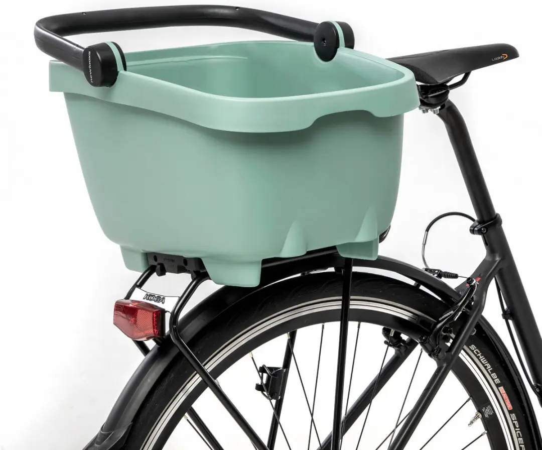 New Looxs Clipper Fietsmand Racktime - 28L - Groen