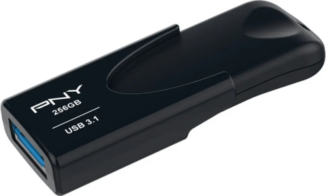 PNY Attache 4 FD256ATT431KK-EF USB-stick 256GB - Zwart